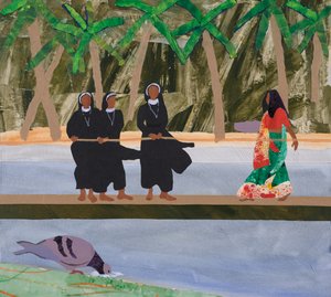 Geestelijk  tijdelijk (collage)