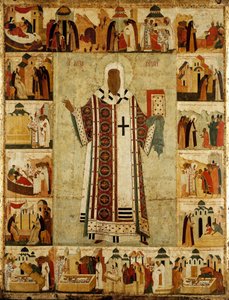 Russisch: "Metropolitan Alexis" Metropolitan Alexis door Dionisius