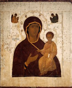 Russisch: "Onze-Lieve-Vrouw van de Wegwijzer" Onze-Lieve-Vrouw van de Wegwijzer (Odigitria) door Dionisius
