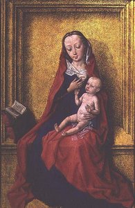 De Maagd en het Kind in een stenen nis, ca. 1465-75