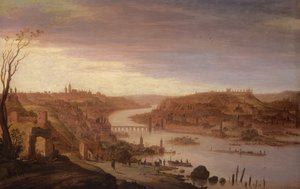 Panoramisch Uitzicht op Praag (gerestaureerde versie)