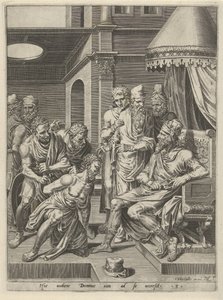 Berisping en veroordeling van de ondankbare knecht