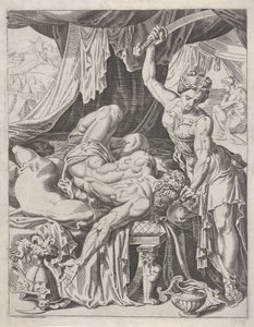 Judit hakt het hoofd van Holofernes af