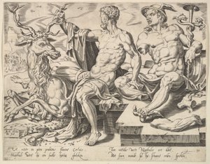 Naphtali, uit de serie De Twaalf Patriarchen door Dirck Volkertsen Coornhert