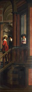 Een Zevendelige Decoratieve Reeks: De Buitentrap
