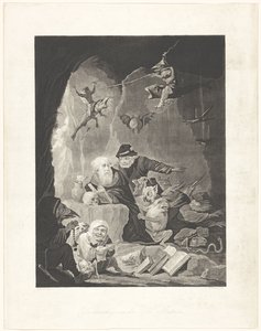De verzoeking van de H. Antonius door Dirk Jurriaan Sluyter