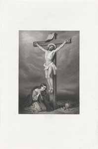 Maria Magdalena bij het kruis door Dirk Jurriaan Sluyter