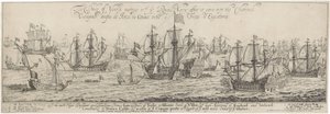 Hertog van York begroet de Koninklijke Marine in het Kanaal door Dirk Stoop