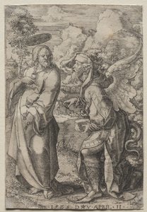 De Verzoeking van Christus door Dirk Vellert