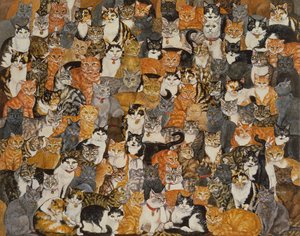 Dubbele Kat-Spread door Ditz