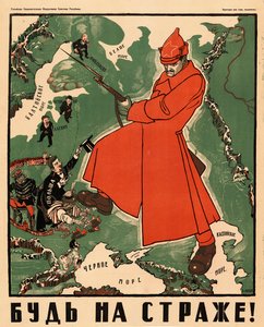 Houd de wacht!, 1921 door Dmitri Stachievich Moor