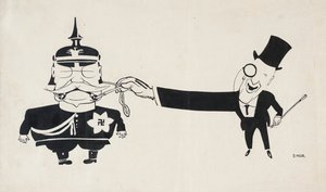 Kapitalisme en Duits militarisme zijn grote vrienden, 1920-1925 door Dmitriy Stakhievich Moor