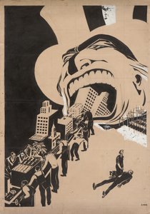 Het kapitalisme verslindt alles, 1920