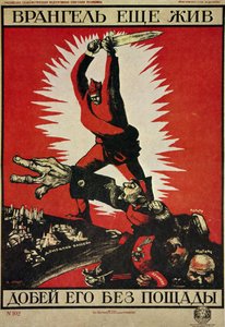 RUSSISCHE REVOLUTIE "Vrangel leeft nog, laten we het genadeloos beëindigen!"