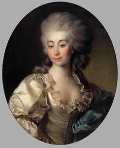 Russisch: "Portret van gravin Urszula Mniszech" Portret van gravin Urszula Mniszech