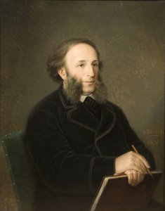 Portret van de kunstenaar Ivan Aivazovsky 1817-1900, 1879