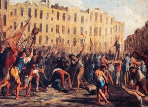 Dood van pater Giuseppe Carafa, 10 juli door Domenico Gargiulo