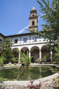 Architectuur: uitzicht op de klooster van de doden door Domenico Baglioni