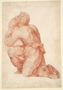 Knielende man door Domenico Beccafumi