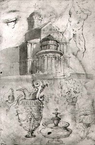 De apsis van de Duomo, Pisa door Domenico Beccafumi