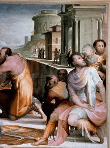De verzoening van Romeins consul Marcus Fulvius Flaccus en Marcus Aemilius Lepidus rond 126 v.Chr. (detail)