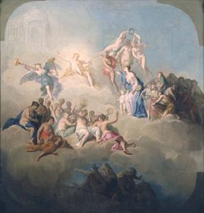 De Triomf van de Kunsten door Domenico Corvi