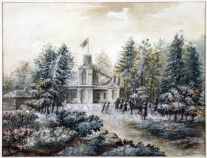 Jachthuis Crack in Pavlovsk door Domenico Felice Lamoni