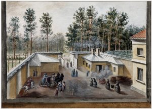 Het ziekenhuis van St. Mary Magdalene in Pavlovsk, ca. 1783