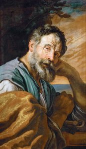 SAINT PIERRE - Barok: Berouw van Sint-Pieter door Fetti, Domenico (1588/90-1623), ca. 1613
