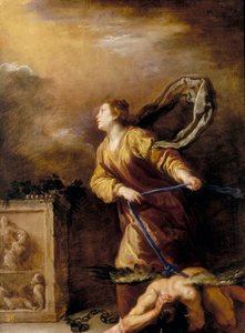 St. Margherita da Cortona door Domenico Fetti or Feti