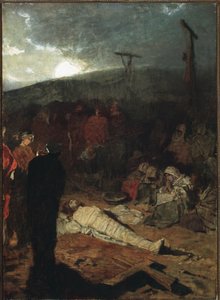 Balseming van het lichaam van Jezus Christus na de kruisiging