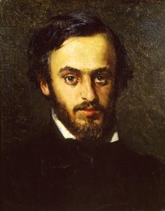 Portret van Emilio Villari 1836-1904, 1855-1858
