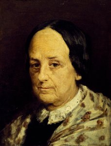 Portret van Luisa Ruggeri door Domenico Morelli