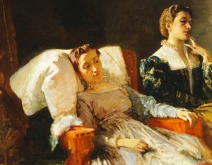 Torquato Tasso leest Bevrijde Jeruzalem aan Eleonora d