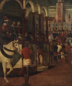 Koning geeft een audiëntie, 1475-1500