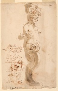 Project voor een Herm door Domenico Peruzzini