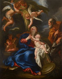 Frans: le Repos de la Sainte Famille sur le chemin d
