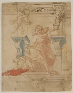 St. Antonius van Padua door Domenico Piola