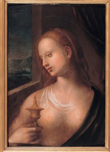 Magdalena met de pot zalf