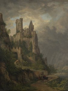 De Vautsburg aan de Midden-Rijn