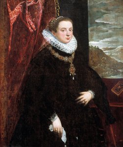 Dame in het zwart