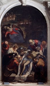 De Graflegging door Domenico Robusti Tintoretto