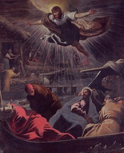 De droom van St. Marcus door Domenico Robusti Tintoretto