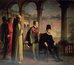 Filips II verklaart zijn geloof door Domingo Valdivieso