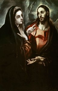 Christus neemt afscheid van zijn Moeder, ca. 1600