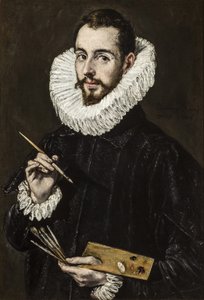 Portret van Jorge Manuel Theotokopoulos 1578-1631, c. 1600-1605
