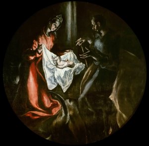 De geboorte van Christus, ca 1604