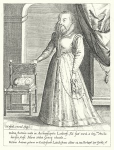 Helena Antonia van Luik, de bebaarde vrouwelijke hofdwerg van Maria van Oostenrijk, Heilige Roomse Keizerin