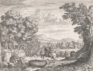 Bellerophon verslaat de Chimera