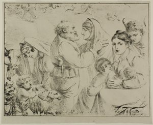 Allegorie van Moederlijk Geluk door Dominique Vivant Denon